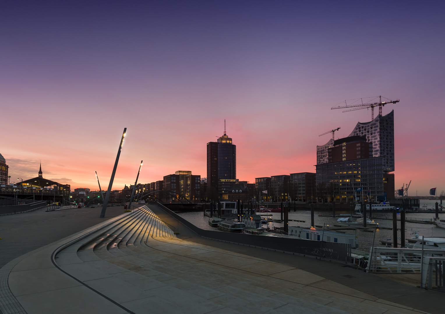 Hamburger Hafen Elbphilharmonie