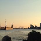 Hamburger Hafen im Oktober