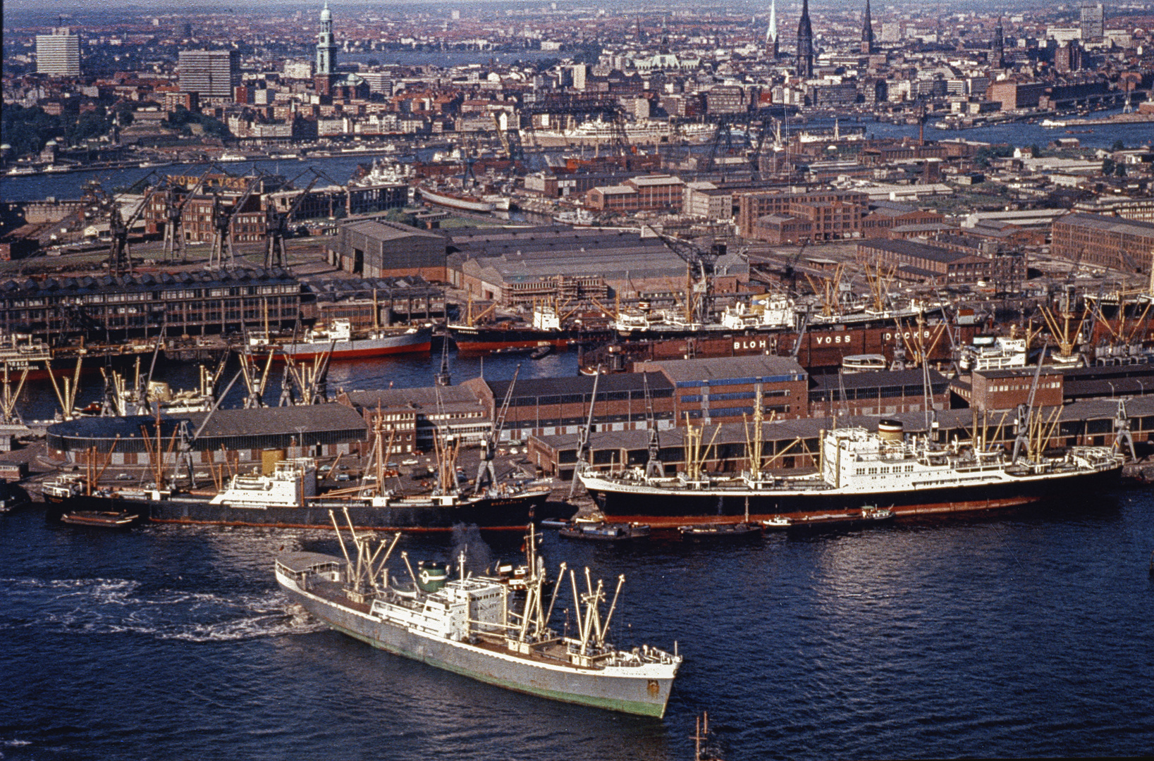 hamburger hafen in der Vor-Containerzeit