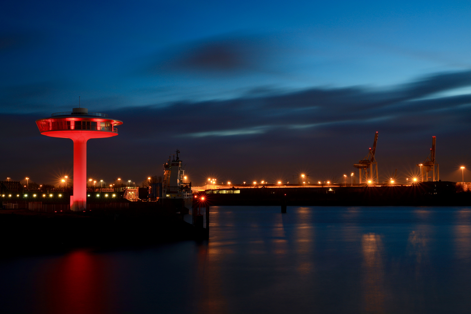 Hamburger Hafen Lighthouse Zero