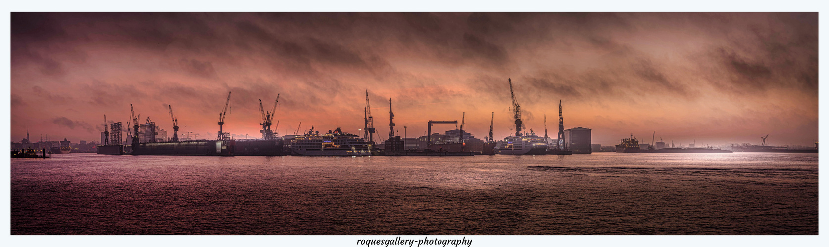 Hamburger Hafen Pano 