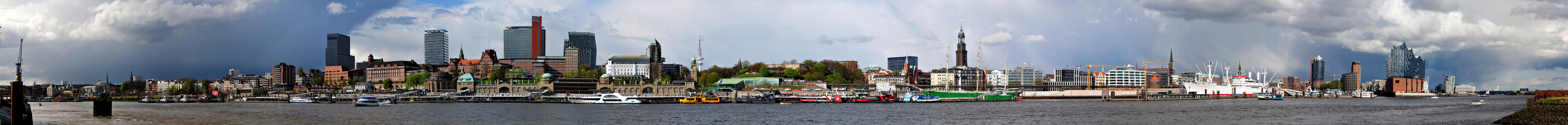 Hamburger Hafen Panorama