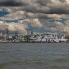 Hamburger Hafen Skyline