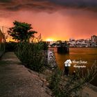 Hamburger Hafen Sonnenuntergang Aussichtspunkt Steinweder