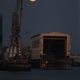 Hamburger Hafen Vollmond