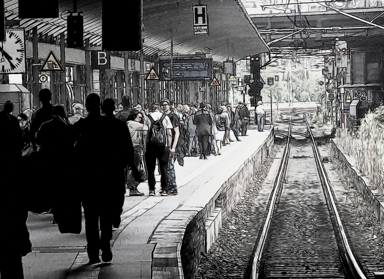 hamburger hauptbahnhof ...