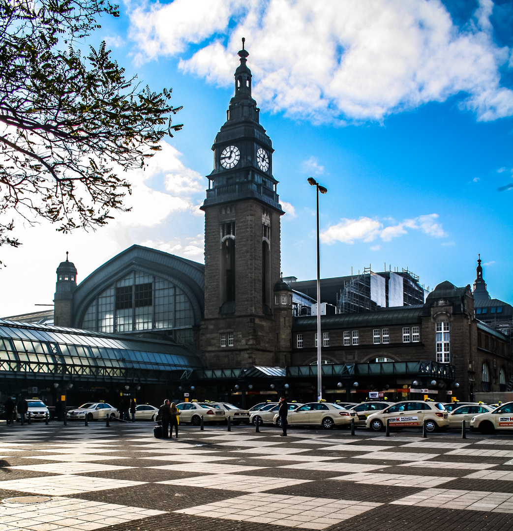 Hamburger Hauptbahnhof.