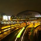 Hamburger Hauptbahnhof bei Nacht