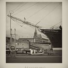 Hamburger-Impressionen " die Rickmer-Rickmers, aus meiner Sicht..."