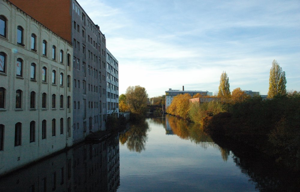 hamburger impressionen - mittelkanal gen westen