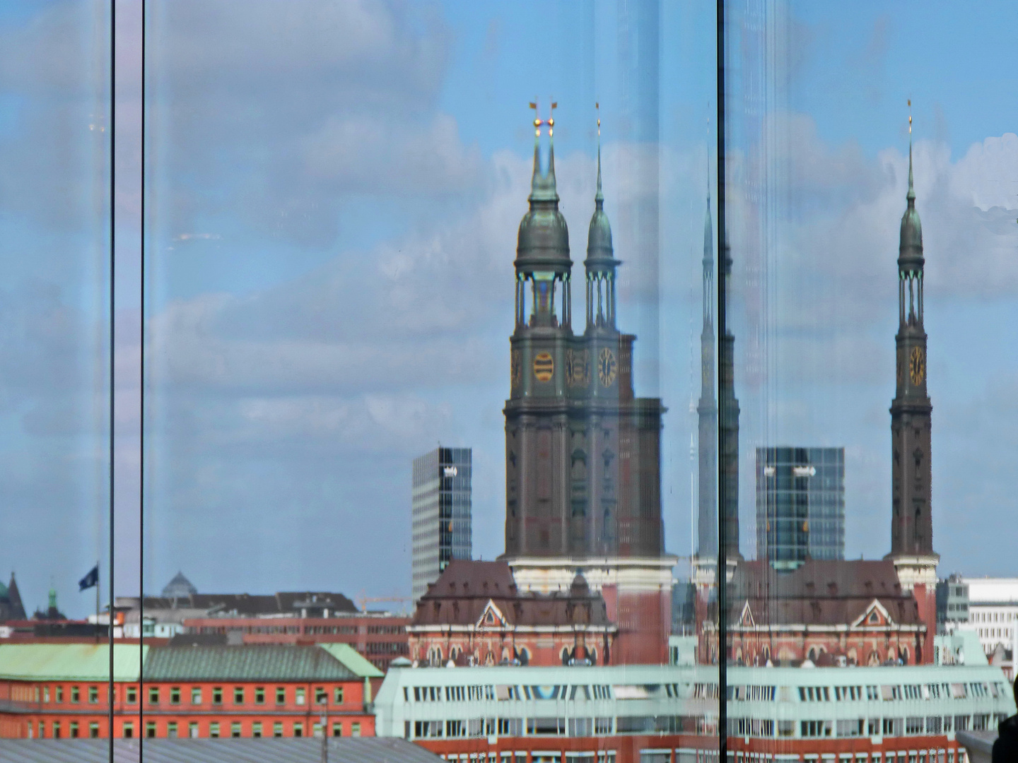 Hamburger Michel im Fortschritt der Diät