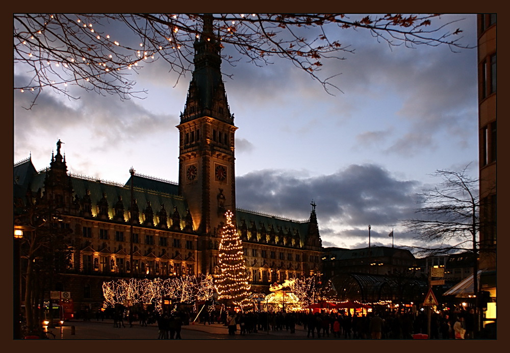 Hamburger Rathaus .....