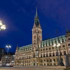 Hamburger Rathaus bei Nacht 2