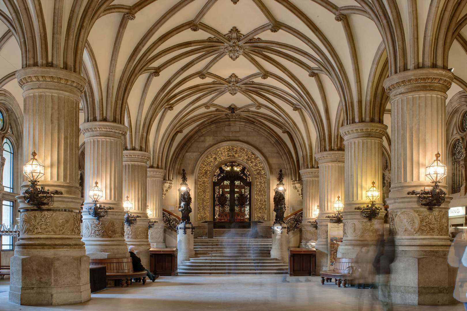 Hamburger Rathaus - Inside