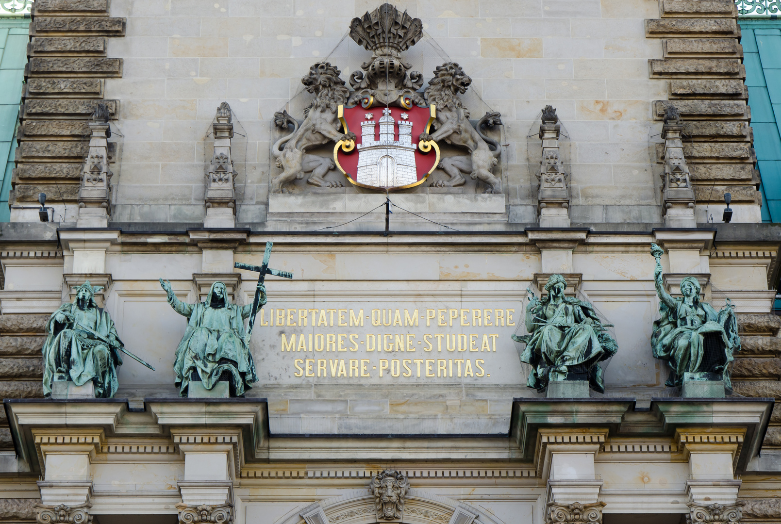 Hamburger Rathaus von 1886