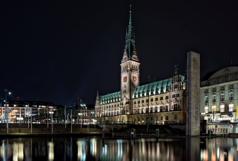 Hamburger Rathaus XI