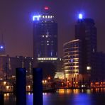 Hamburger Speicherstadt bei Nacht