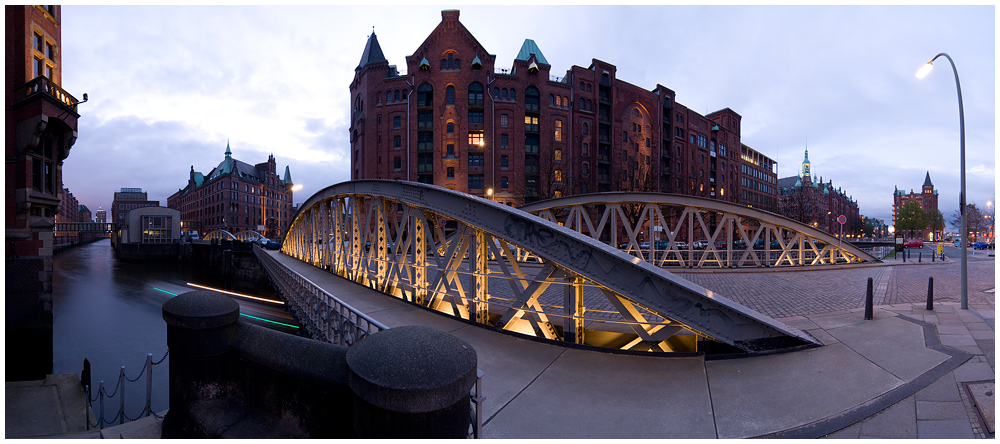 Hamburger Speicherstadt - Neuerwegsbrücke