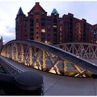 Hamburger Speicherstadt - Neuerwegsbrücke