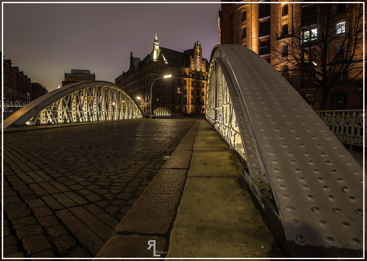 Hamburger Speicherstadt - Neuerwegsbrücke