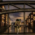 Hamburger Speicherstadt - Poggemühlen-Brücke 