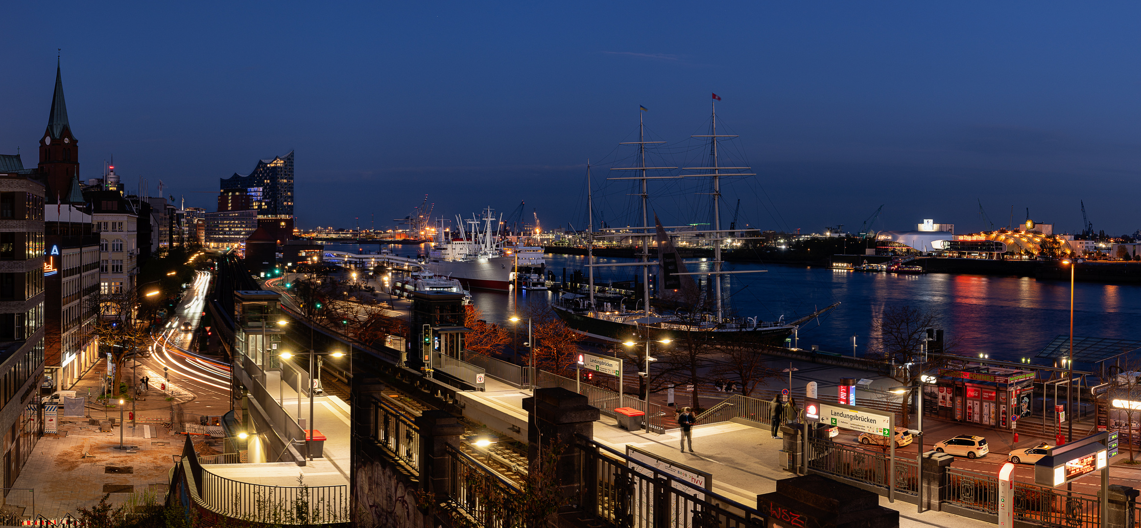 Hamburgerhafen Panorama