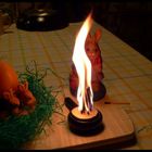 Hamburgs kleinstes Osterfeuer...