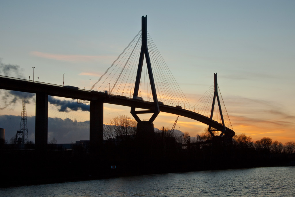 Hamburgs Köhlbrandbrücke 1