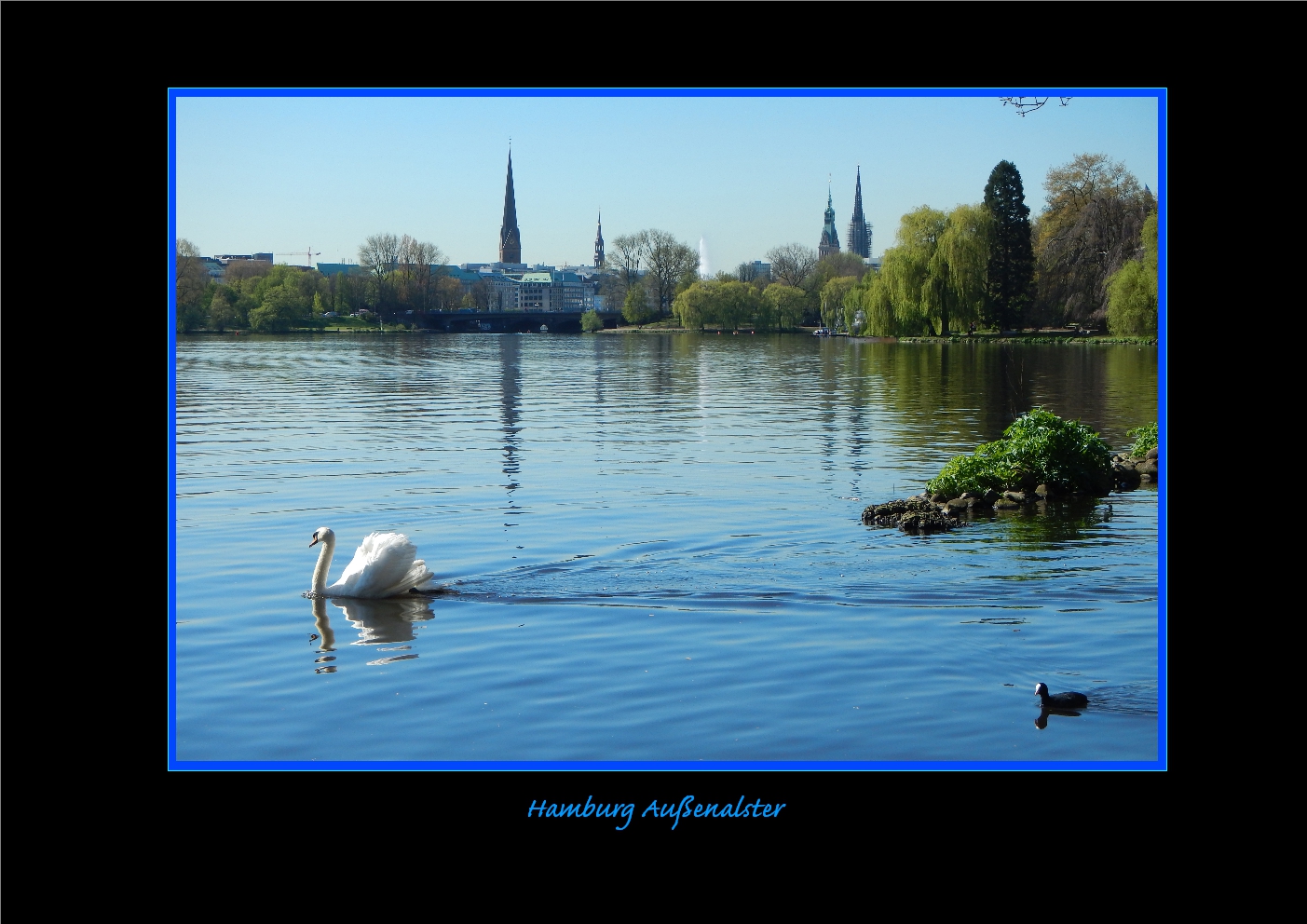 Hamburgs Perle, die Außenalster