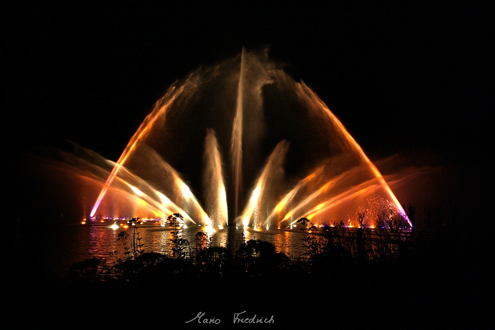 Hamburgs Planten un Blomen: die Wasserspiele