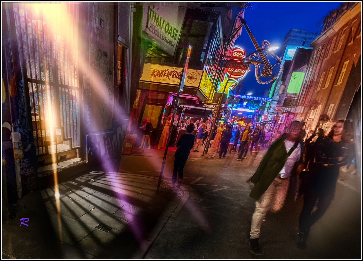 Hamburgs Rotlichtviertel Foto & Bild world, reeperbahn, menschen