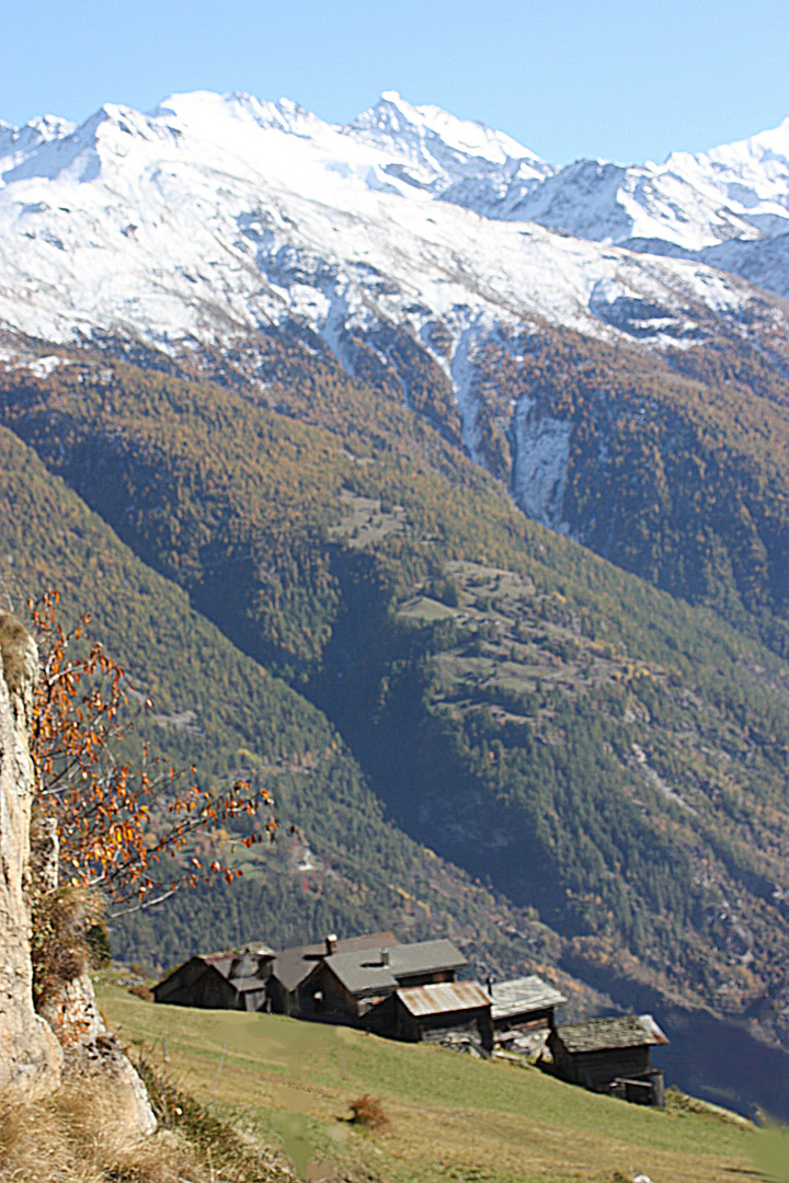 hameau perdu au milieu de nul part