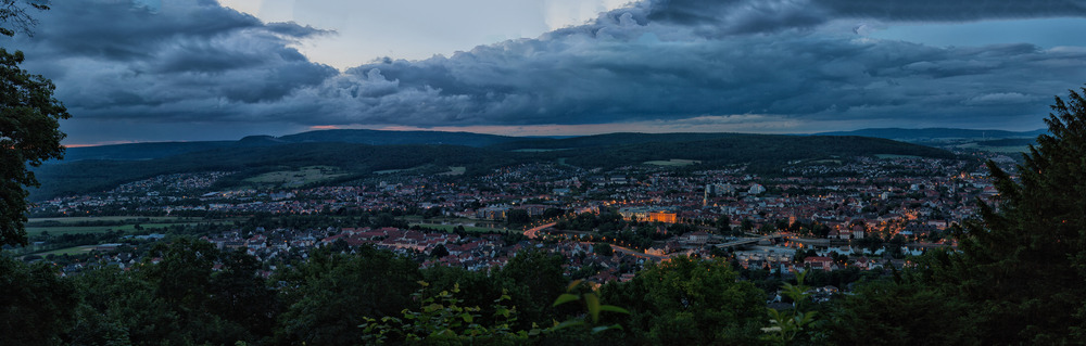 Hameln bei Dämmerung