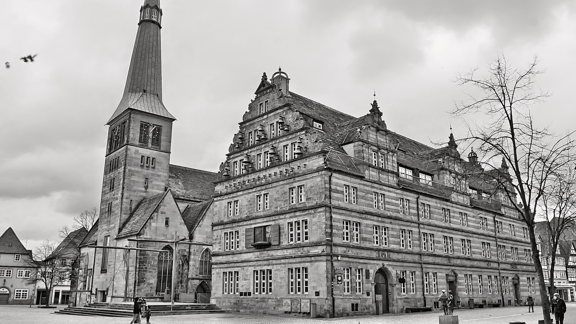 Hameln Marktkirche und Hochzeitshaus