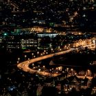 Hameln, Thiewallbrücke bei Nacht