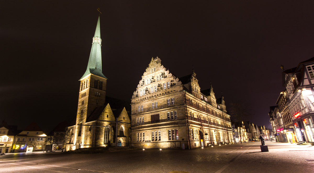 Hameln_Hochzeitshaus_bei_Nacht