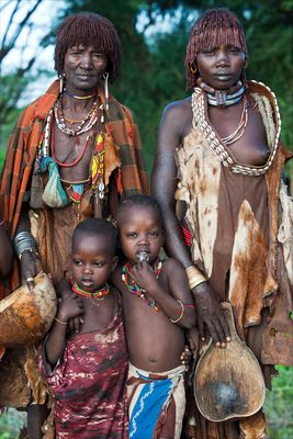 [ Hamer Tribe Family ]