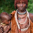 [ Hamer Tribe Mother & Child ]