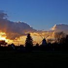 Hamfelder Mühle im Abendlicht