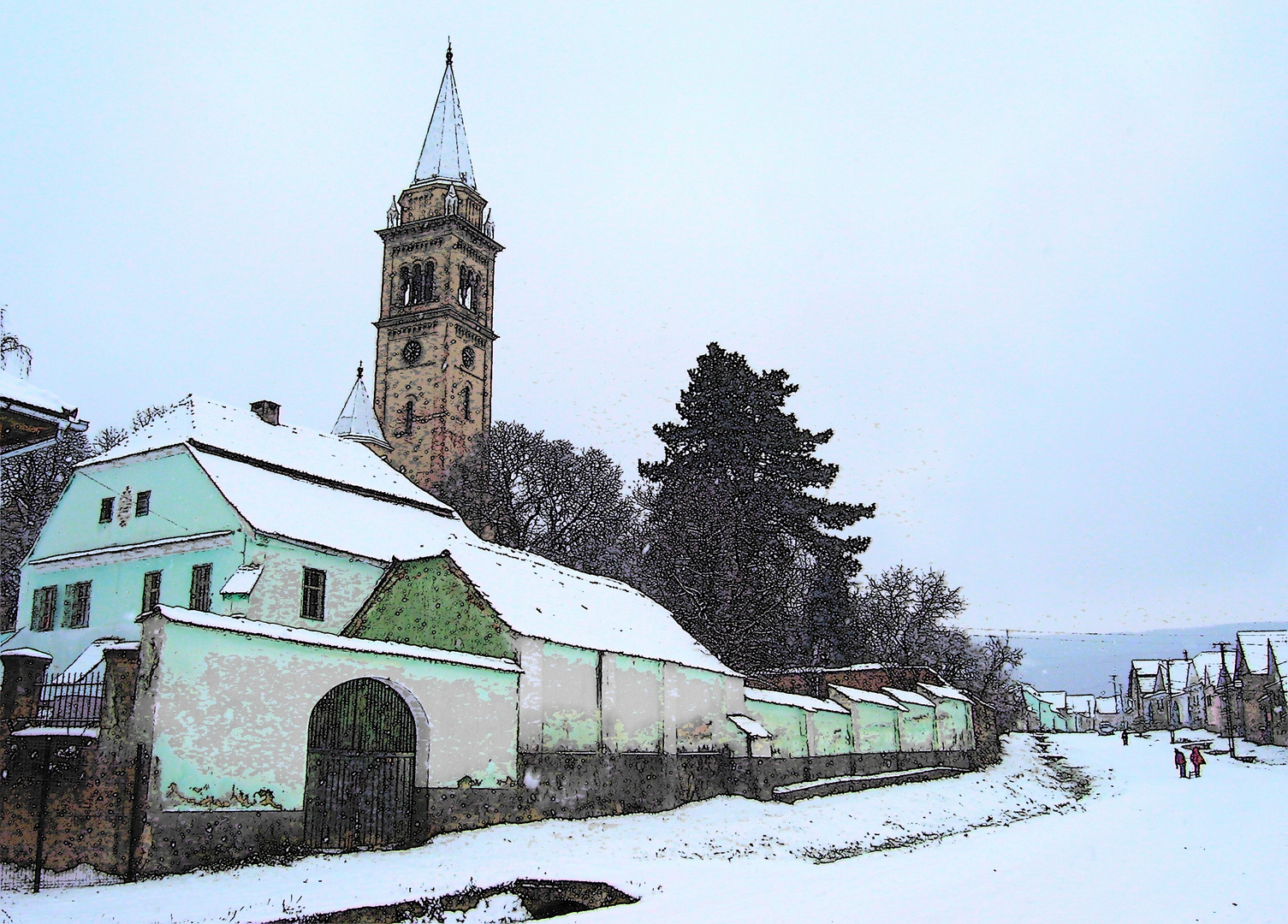 Hamlesch im Winter