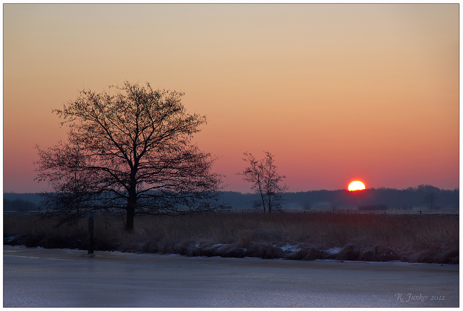 Hamme Sonnenaufgang