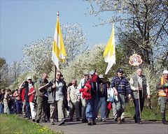 Hammelburger Pilgergruppe nach "Vierzehnheiligen" unterwegs