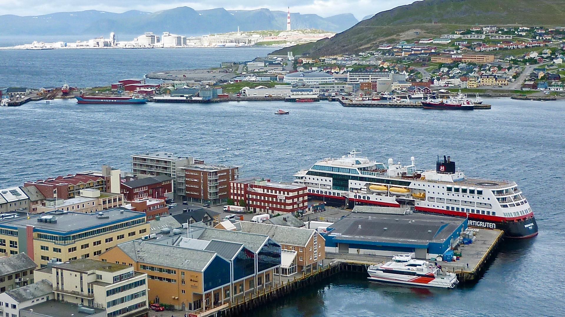 Hammerfest, die nördlichste Stadt der Welt.