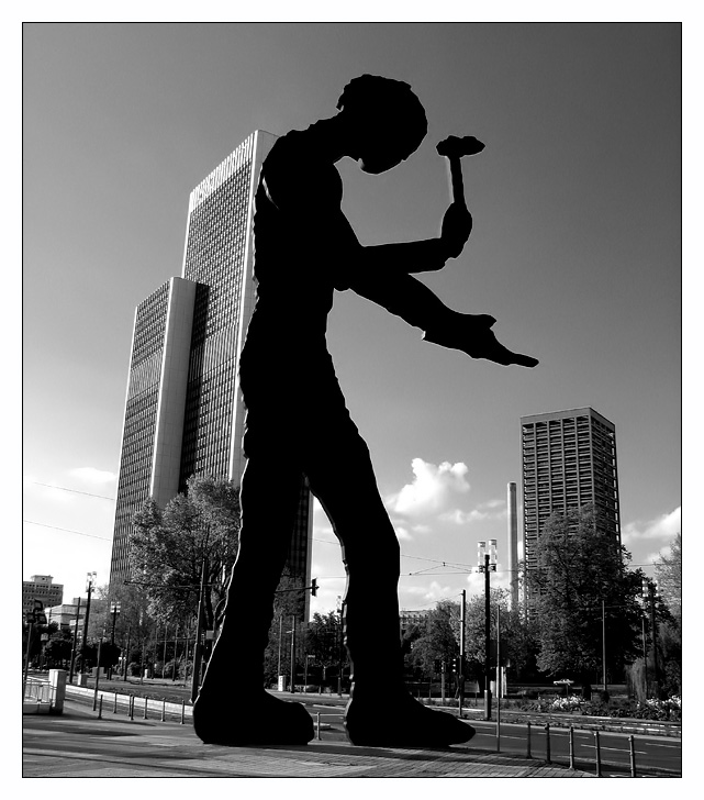 Hammering Man nach Offenbach? Foto & Bild deutschland, europe, hessen