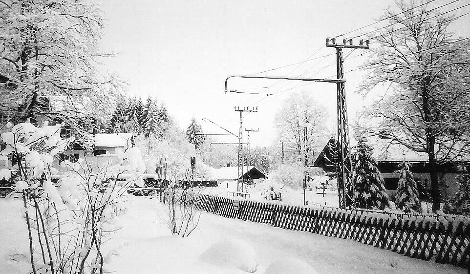 Hammersbach im Winter