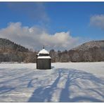 Hammerscheune im Schnee