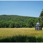 Hammerscheune mit Blick zum Weißen Kreuz