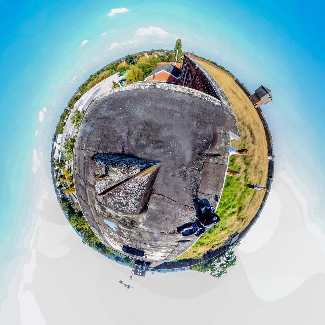 Hammersen Gebäude als Little Planet