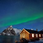 Hamnoy. auroras