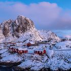 Hamnoy - Blaue Stunde